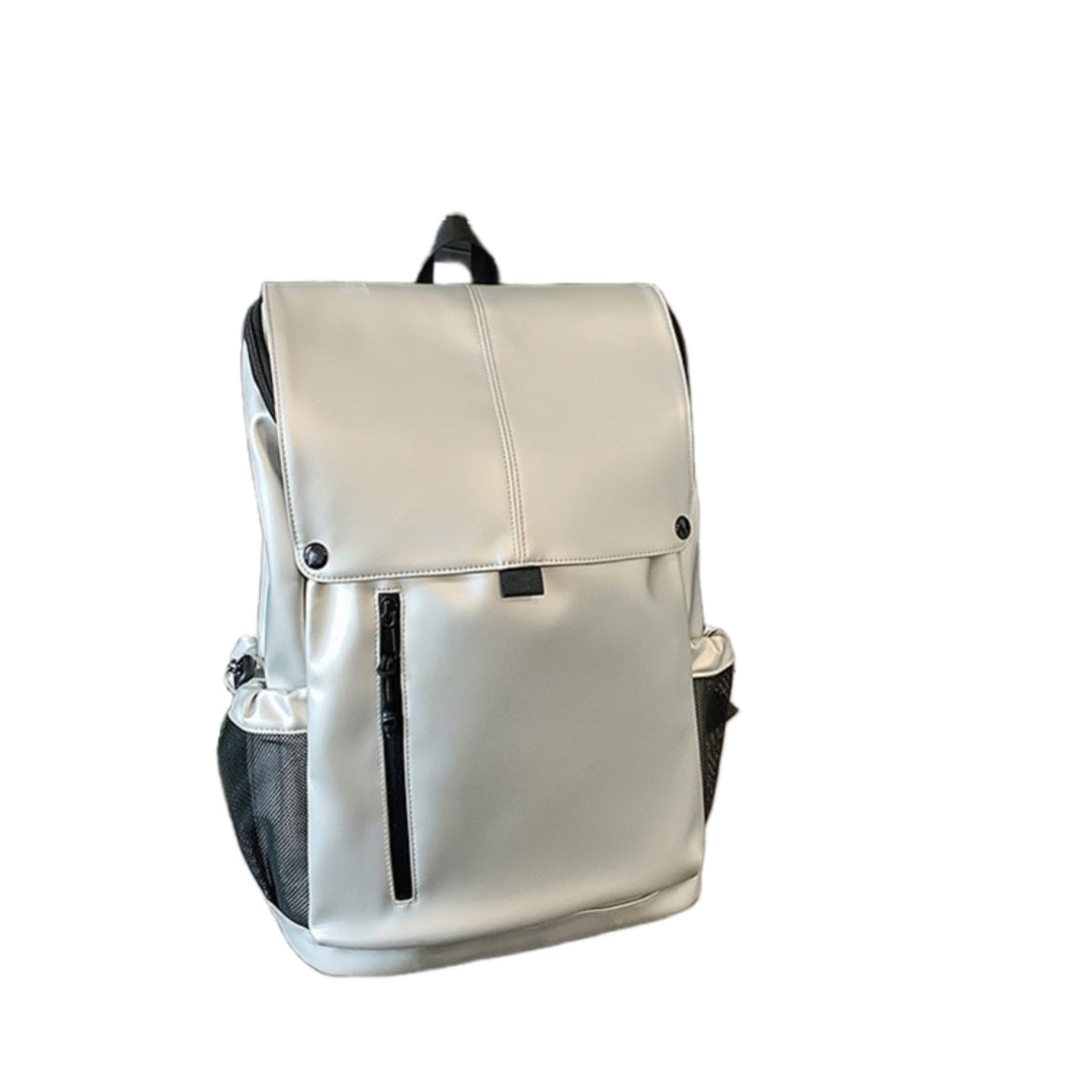 7709 stylish waterproof backpack 20L in elegant beige color showing minimalist design and premium materials in compact 20L format