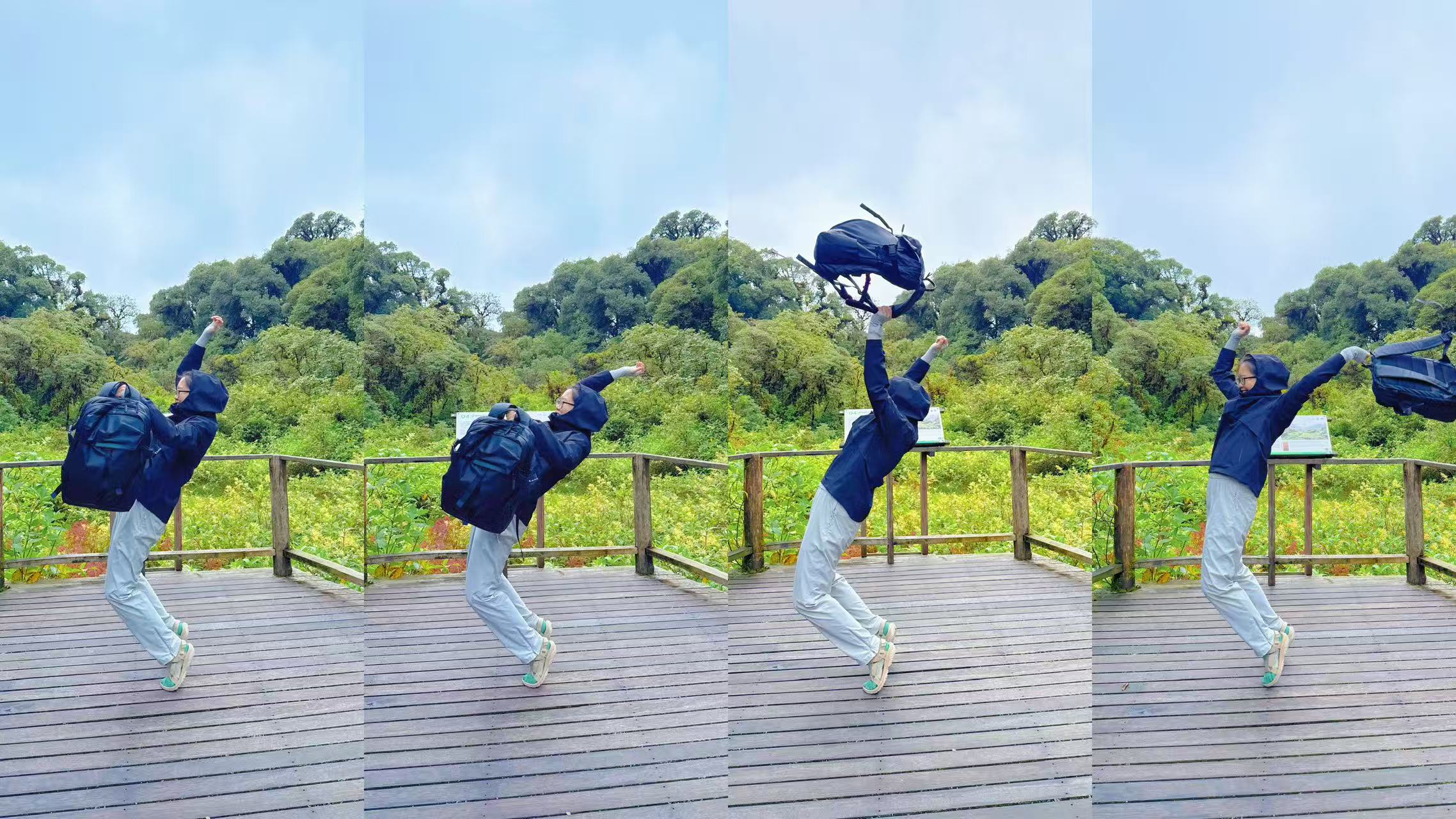 Expandable Travel Backpack in Action | BackpackBeat