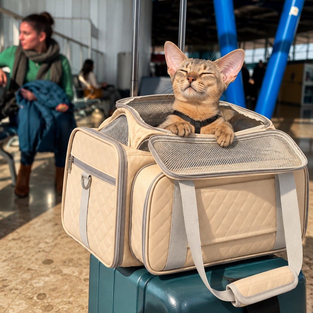 Katze zum Tierarzt bringen – so wird die Transporttasche zum vertrauten Ort