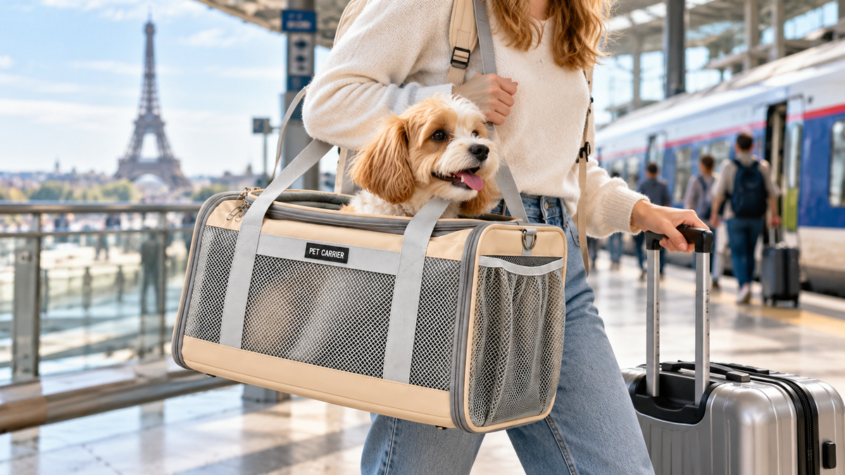 Sac de transport chien et chat en avion 2026 : les règles cabine de 30 compagnies en Europe