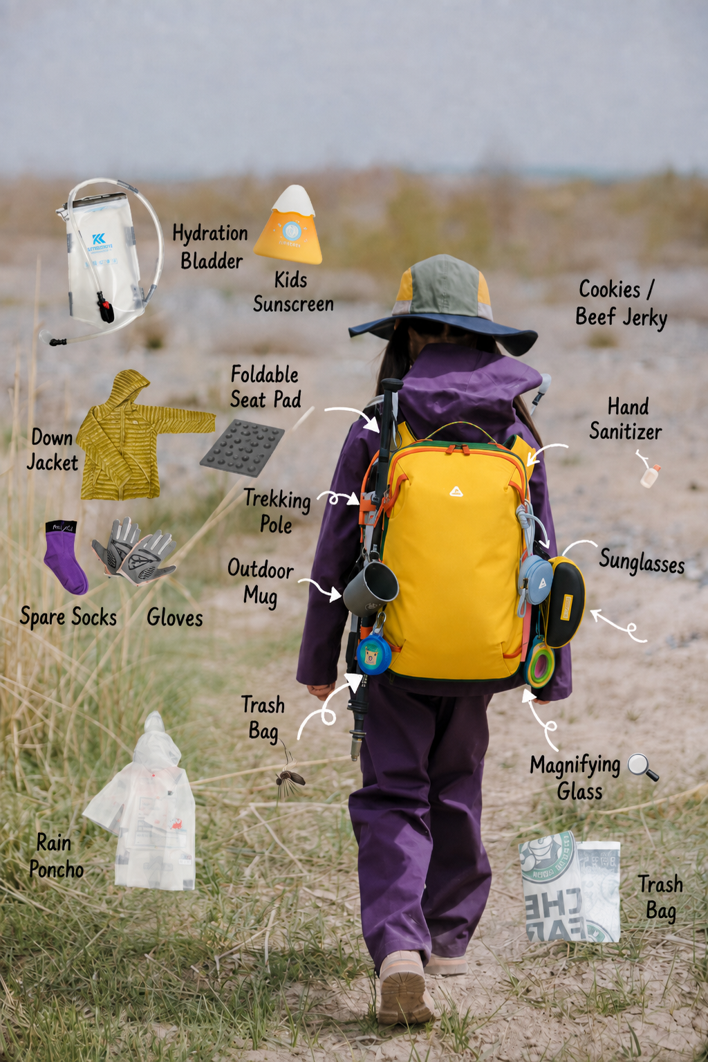 What Should Kids Carry in Their Own Hiking Daypack?