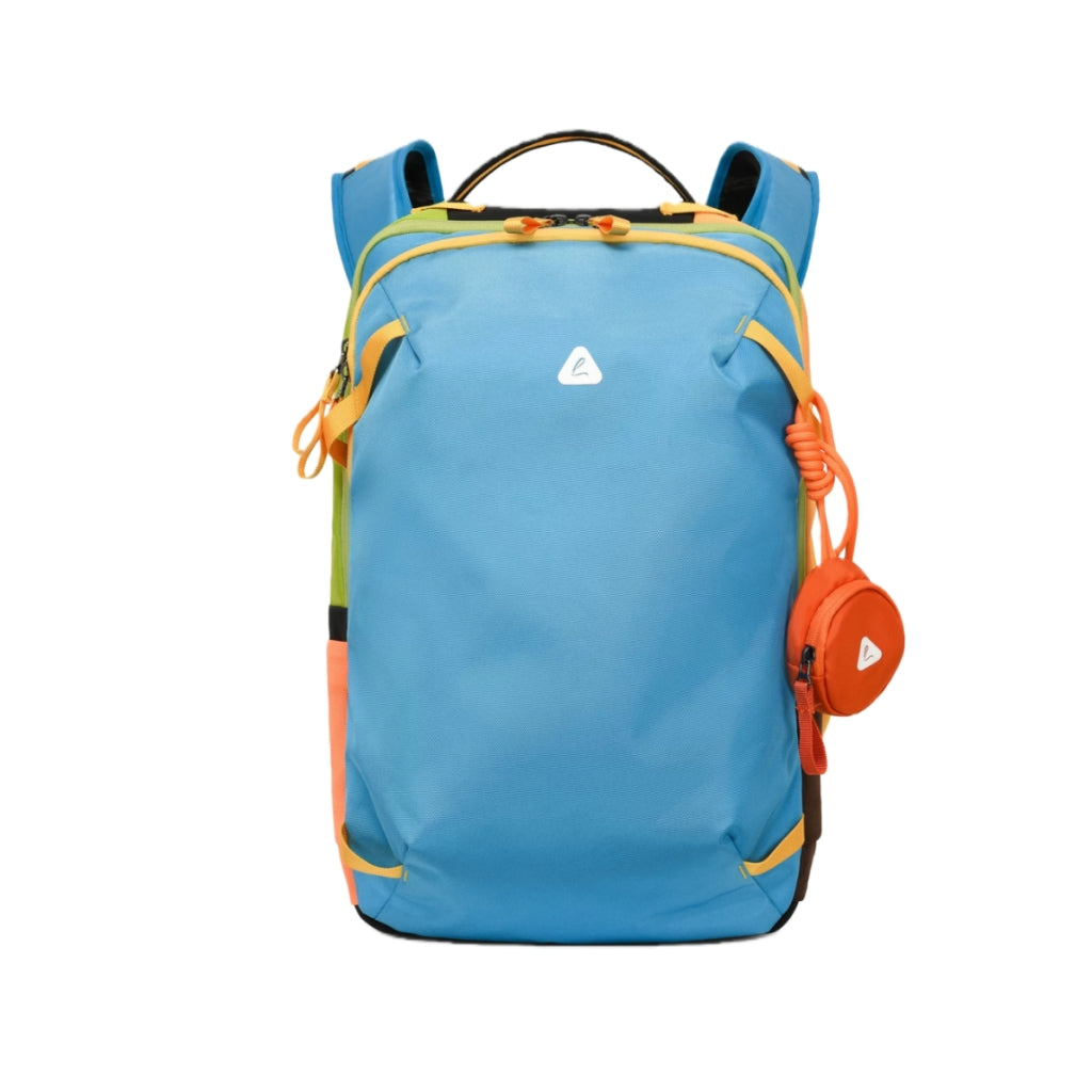 Blue 8809 lightweight hiking backpack 19L for hiking, cycling and commuting