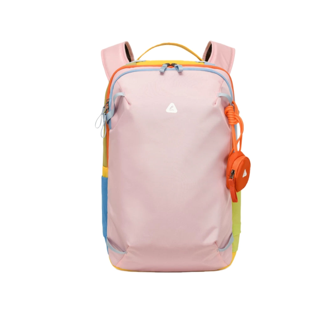 Pink 8809 lightweight hiking backpack 19L for day hikes and daily commuting