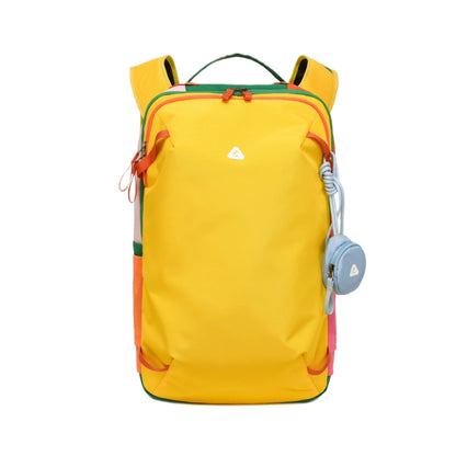 Yellow 8809 lightweight hiking backpack 19L for lightweight outdoor adventures