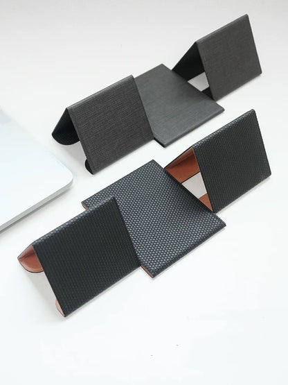 BackpackBeat 1103 laptop stand showing front side and back side both unfolded to demonstrate dual-use orientations