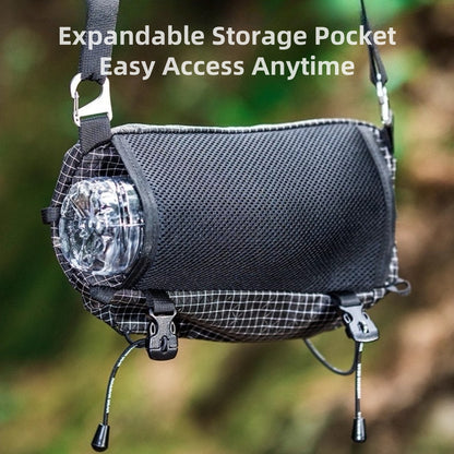 BackpackBeat 3300 crossbody bag expandable storage pocket with water bottle attachment easy access