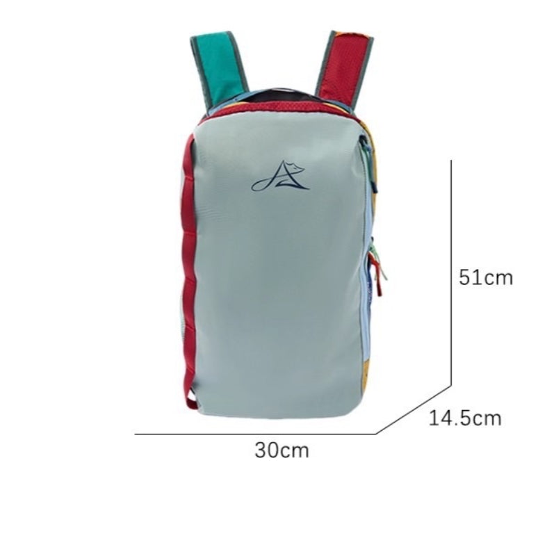 BackpackBeat 8806 business travel backpack 21L with dimensions 30cm width 14.5cm depth 51cm height stream green