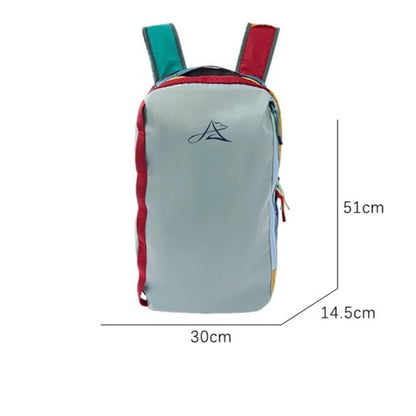 BackpackBeat 8806 business travel backpack 21L with dimensions 30cm width 14.5cm depth 51cm height stream green