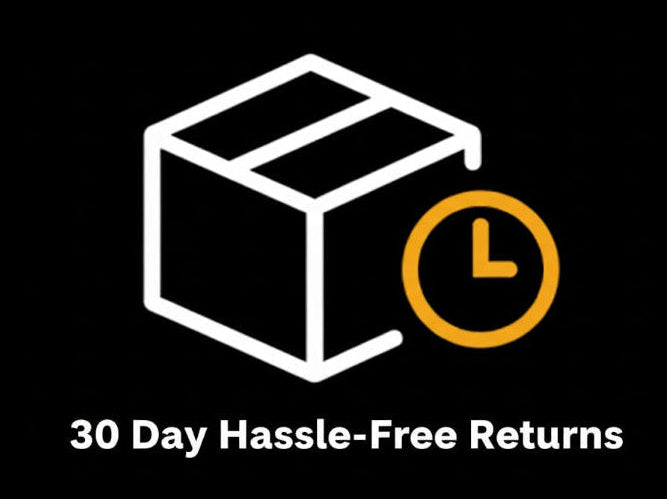 30-day hassle-free returns policy – Backpackbeat risk-free shopping guarantee