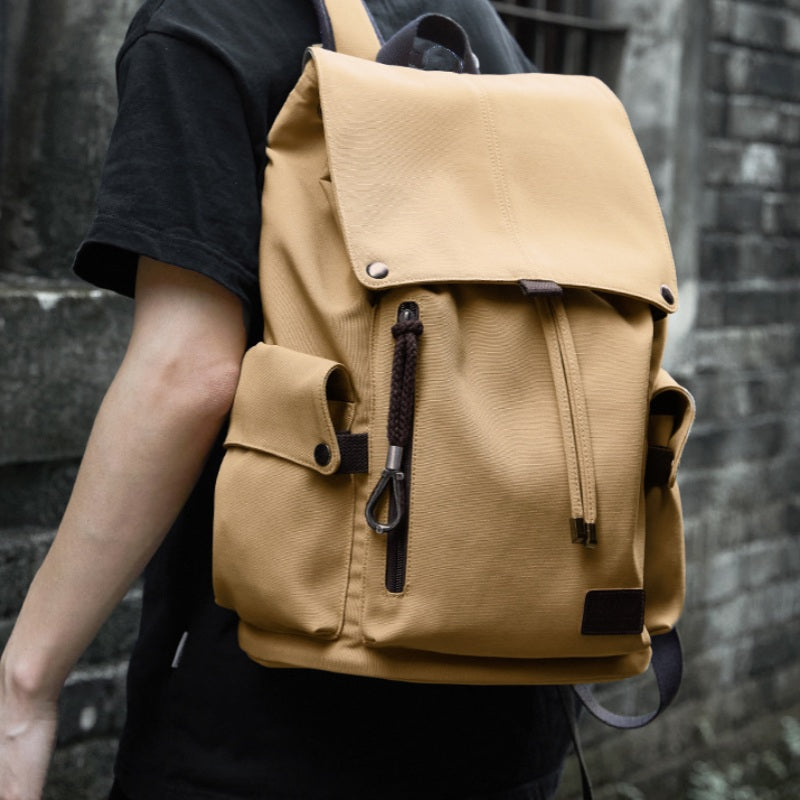 Backpackbeat 7704 waterproof canvas backpack – worn on back